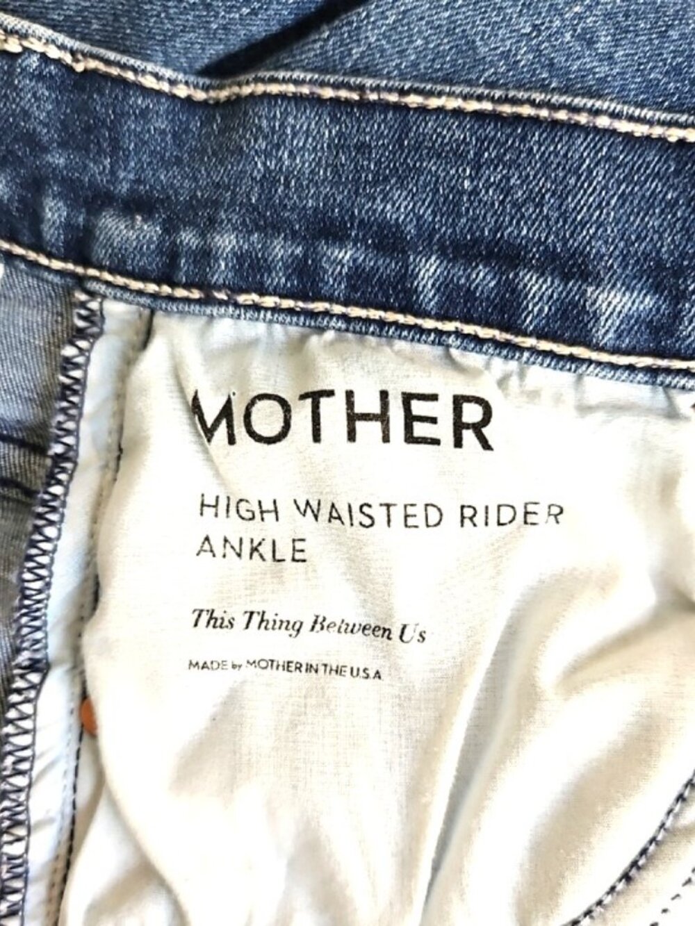MOTHER The High Waisted Rider Ankle - Picture 5 of 7